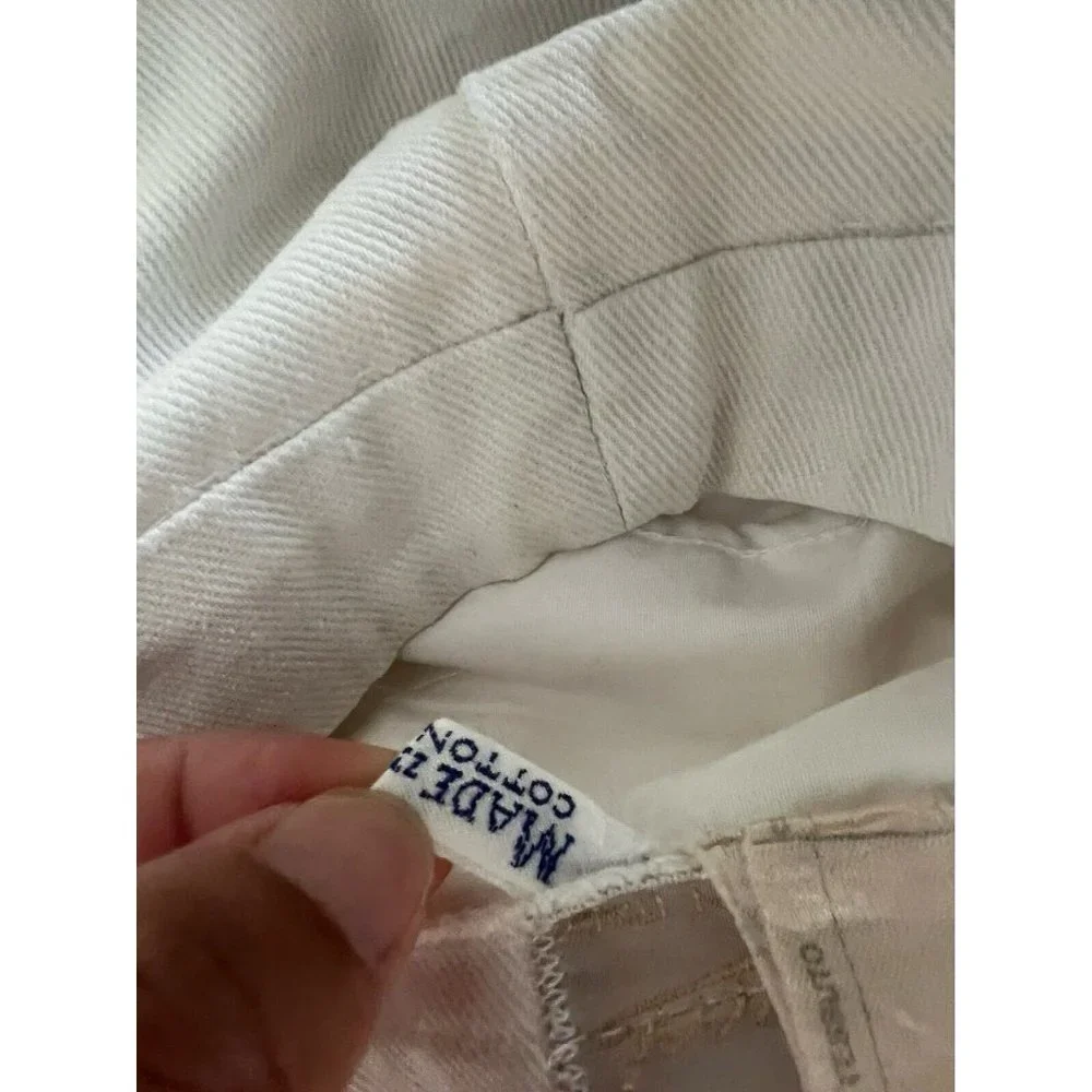 Gucci Women's Vintage Short Pant Elegant White Pockets XS - Picture 12 of 12